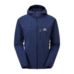 MOUNTAIN EQUIPMENT Echo Hooded Jacket Women's Medieval Blue